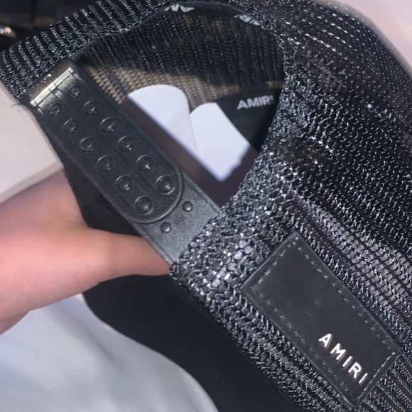 Black AMIRI Logo Cap - Picture 5 of 5